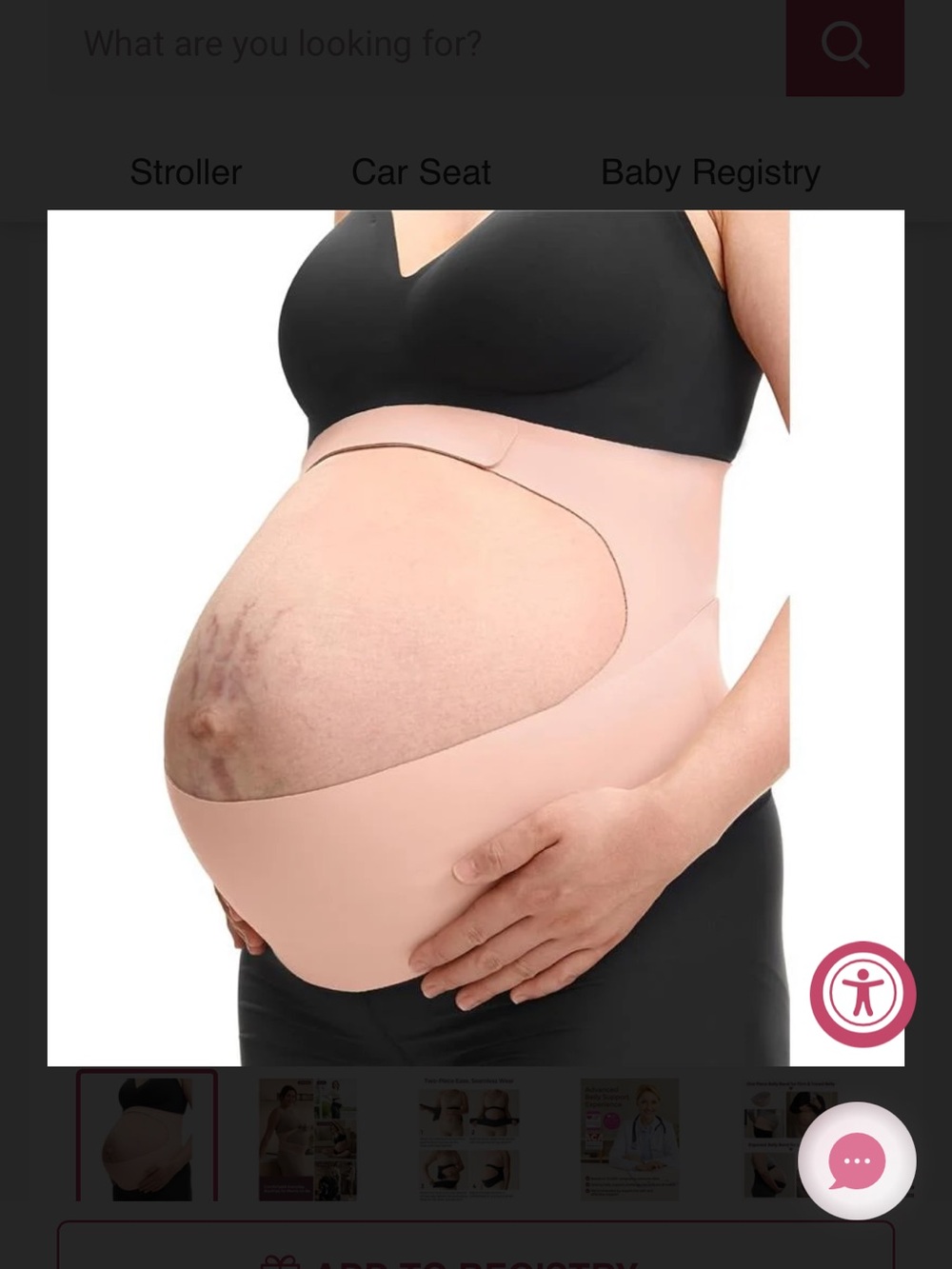 Momcozy maternity belly band support